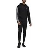 Adidas Sportinis Kostiumas M Rib Tracksuit Juodas