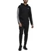 Adidas Sportinis Kostiumas M Rib Tracksuit Juodas