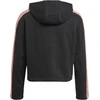 Adidas Sportinis Kostiumas Mergaitėms G Hooded Crop Ts Juodas GM8932