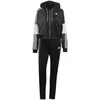 Adidas Sportinis Kostiumas Moterims W Bold Block Ts Juodas HK0462