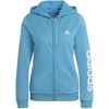 Adidas Sportinis Kostiumas Moterims W Lin Ft Ts Juodas Mėlyna HD1696