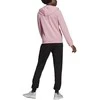 Adidas Sportinis Kostiumas Moterims W Lin Ft Ts Juodas Rožinė HD1697