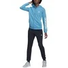 Adidas Sportinis Kostiumas Moterims W Lin Ft Ts Juodas Mėlyna HD1696