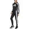 Adidas Sportinis Kostiumas Moterims W Ts Big Logo Juodas Baltas GL9482