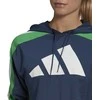 Adidas Sportinis Kostiumas Moterims W Ts Big Logo Mėlyna GL9480
