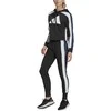 Adidas Sportinis Kostiumas Moterims W Ts Big Logo Juodas Baltas GL9482