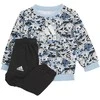 Adidas Sportinis Kostiumas Vaikams I Aop Jog Ft Juodas Mėlyna H65806