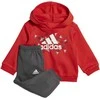 Adidas Sportinis Kostiumas Vaikams I Bos Gra Jog Pilkas Raudona HU1553