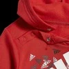 Adidas Sportinis Kostiumas Vaikams I Bos Gra Jog Pilkas Raudona HU1553