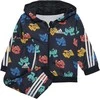 Adidas Sportinis Kostiumas Vaikams I Fi Shiny Jog Juodas HF1971