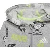 Adidas Sportinis Kostiumas Vaikams I Grap Fz Hd Ft1 Pilkas Juodas GE0015