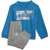 Adidas Sportinis Kostiumas Vaikams I Lin Ft Jog Pilkas Mėlyna HF1910