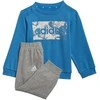 Adidas Sportinis Kostiumas Vaikams I Lin Ft Jog Pilkas Mėlyna HF1910
