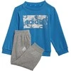 Adidas Sportinis Kostiumas Vaikams I Lin Ft Jog Pilkas Mėlyna HF1910