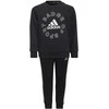 Adidas Sportinis Kostiumas Vaikams Lk Logo Jog Set Juodas H65797