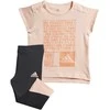 Adidas Sportinis Kostiumėlis Vaikams I MM Tight Set Coral Juodas DJ1566