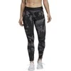 Adidas Tamprės Moterims W E AOP Tights Juodas Pilkas DP2365