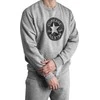 Converse Džemperis Chuck Patch Graphic Crew VGH Pilkas 10005825 035