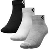 Converse Kojinės 3Pp Converse Star Chevron Balck Baltas Gray E746A