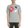 Converse Marškinėliai Star Chevron Tri Color Tee Pilkas 10005884 035