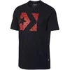Converse Marškinėliai Star Fill Chevron Tee Juodas