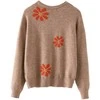 Glo Story Megztinis Moterims Brown WMY 5258/BROWN