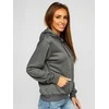J.Style Džemperis Moterims Fleece Pilkas 68W02-5