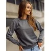 J.Style Džemperis Moterims Fleece Pilkas 68W01-5