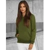 J.Style Džemperis Moterims Fleece Žalias 68W02-29
