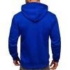 J.Style Džemperis Vyrams Fleece Mėlyna 68B2009-17