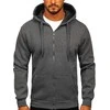 J.Style Džemperis Vyrams Fleece Pilkas 68B2008-5