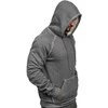 J.Style Džemperis Vyrams Fleece Pilkas 8B152-5