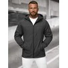 Puma Džemperis Vyrams Evostripe Full-Zip Juodas Žalias 678995 33