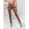 J.Style Sportinės Kelnės Moterims Fleece Brown 68CK01-157