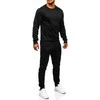 J.Style Sportinis Kostiumas Vyrams Fleece Juodas 68C10380-3
