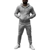 J.Style Sportinis Kostiumas Vyrams Fleece Pilkas 68C10386-2