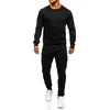 J.Style Sportinis Kostiumas Vyrams Fleece Juodas 68C10380-3