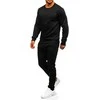 J.Style Sportinis Kostiumas Vyrams Fleece Juodas 68C10380-3