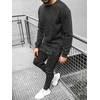 J.Style Sportinis Kostiumas Vyrams Fleece Juodas 68C10380-3