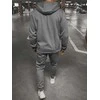 J.Style Sportinis Kostiumas Vyrams Fleece Pilkas 68C10386-5
