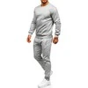 J.Style Sportinis Kostiumas Vyrams Fleece Pilkas 68C10380-2
