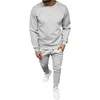 J.Style Sportinis Kostiumas Vyrams Fleece Pilkas 68C10380-2