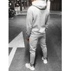 J.Style Sportinis Kostiumas Vyrams Fleece Pilkas 68C10381-2
