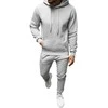 J.Style Sportinis Kostiumas Vyrams Fleece Pilkas 68C10381-2