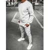 J.Style Sportinis Kostiumas Vyrams Fleece Pilkas 68C10380-2