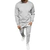 J.Style Sportinis Kostiumas Vyrams Fleece Pilkas 68C10380-2
