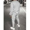 J.Style Sportinis Kostiumas Vyrams Fleece Pilkas 68C10380-2
