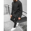 J.Style Sportinis Kostiumas Vyrams Fleece Juodas 68C10380-3