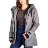justplay Just Play Slidinėjimo Striukė Moterims Pilkas B2362/KHAKI