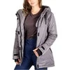 justplay Just Play Slidinėjimo Striukė Moterims Pilkas B2362/KHAKI
